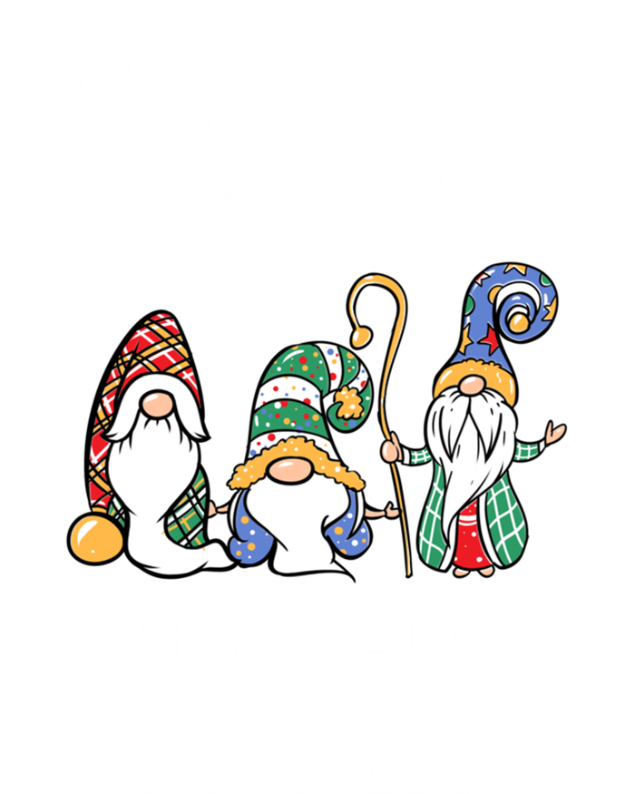 Hanging With My Kindergarten Gnomies Funny Teacher Gnome Gift Coaster