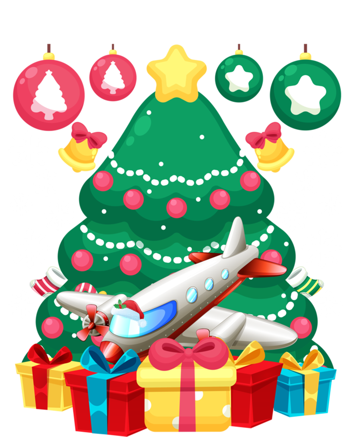 Airplane Christmas Ornats Funny Aviation Lover Pilot Gift T-Shirt