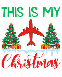 Flying Xmas Pajama Gift Aviation Airplane Pilot Christmas Gift Sweatshirt