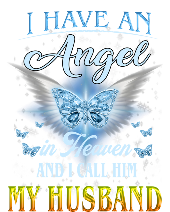 I Have An Angel In Heaven And I Call Him My Husband Memories Cool Gift Ladies Essential Tank