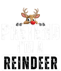 Pretend Im A Reindeer Easy Christmas Costume Baby Bodysuit