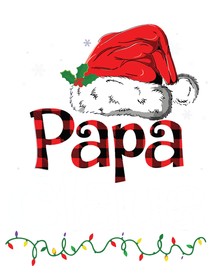 Papa Claus Santa Funny Christmas Pajama Matching Family Premium Hoodie