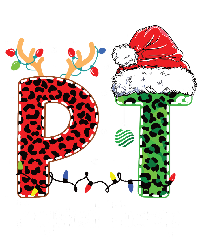 Physical Therapy Christmas Santa Hat Pt Therapist Xmas T-Shirt