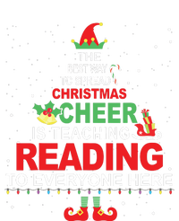 Reading Teacher Christmas Shirts Elf Christmas Cheer Tall Sweatshirt