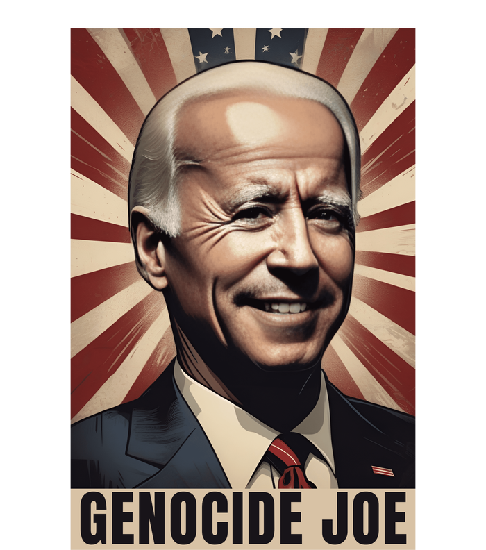 Genocide Joe Impeach Biden Palestine Gaza Long Sleeve Shirt