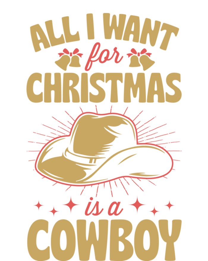 All I Want For Christmas Is A Cow Funny Cute Horse Meaningful Gift Bumper Sticker