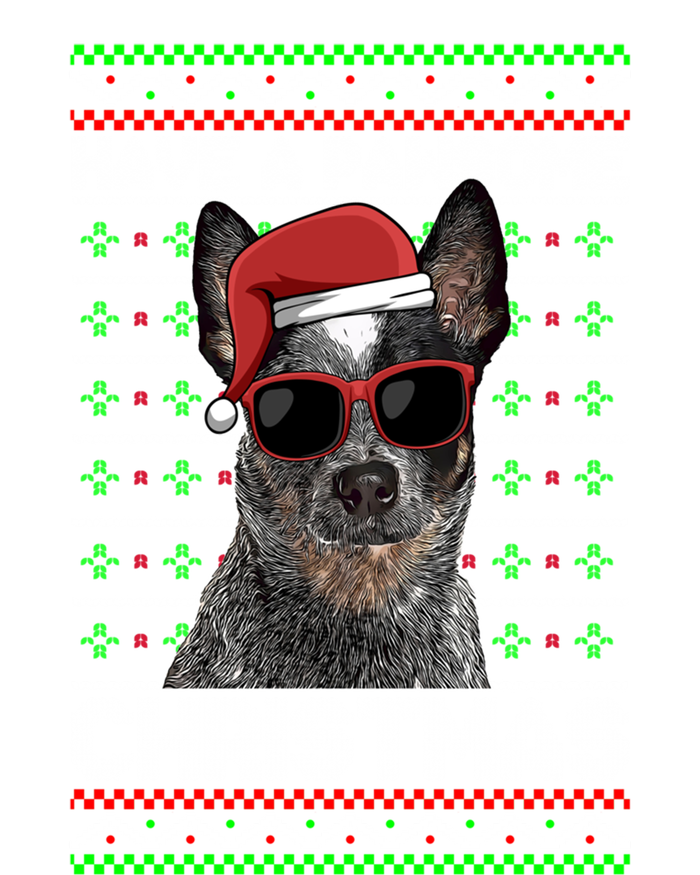 Australian Cattle Dog Funny Pawsome Christmas Gift Coaster