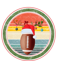 Christmas Football Player Game Day Reindeer Sports Gift T-Shirt