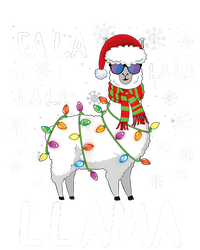 Fa La La Llama Funny Llama Christmas Cooling Performance Long Sleeve Crew