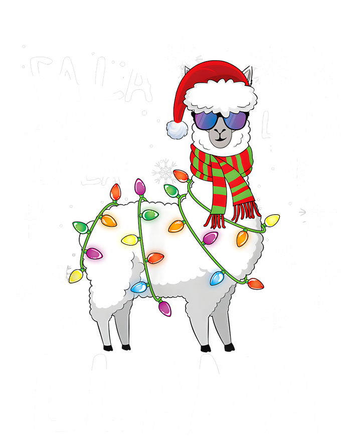 Fa La La Llama Funny Llama Christmas Cooling Performance Long Sleeve Crew