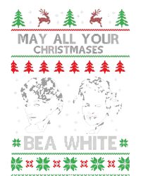 May All Your Christmases Bea White Funny Holiday Festive T-Shirt