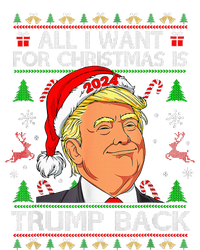 All I Want For Christmas Is Trump Back 2024 7-Panel Snapback Hat