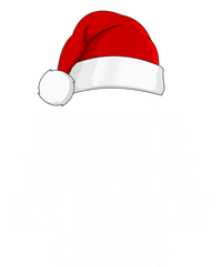 Christmas Santas Favorite Ice Hockey Coach Funny Xmas Pajama Doggie Tank