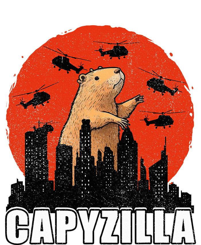 Capybara Funny Capybara Rodent Capyzilla Funny  Tote Bag