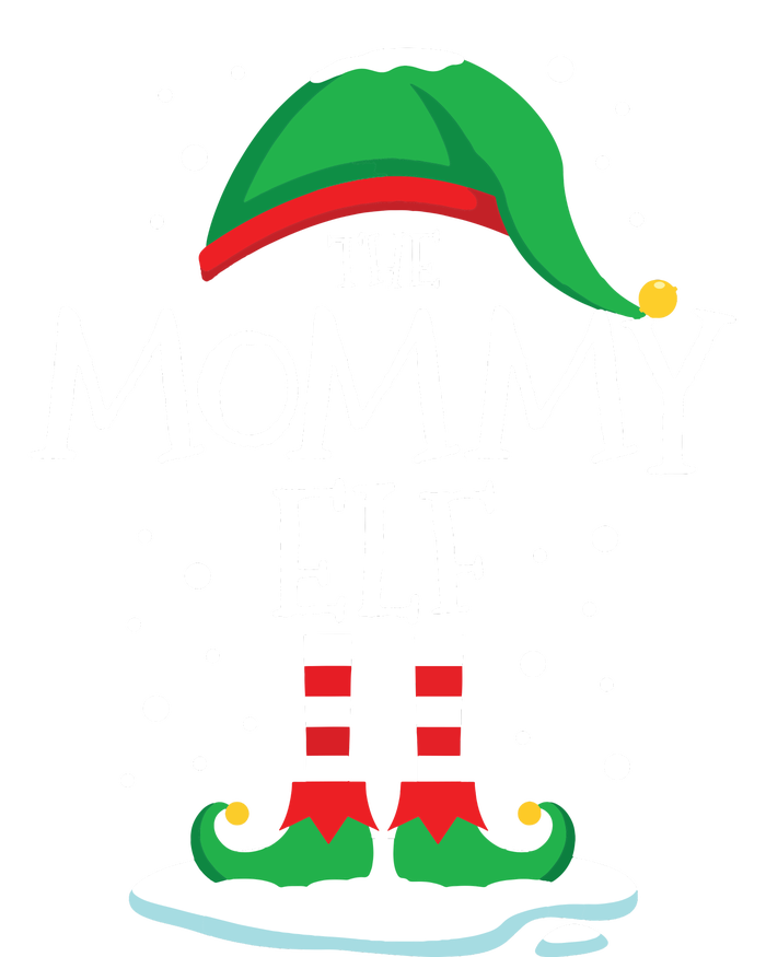 The Mommy Elf Christmas Family Matching Xmas Mom Group Funny T-Shirt