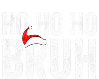 Ho Ho Ho Bruh Funny Christmas Holiday Teen Santa Hat Family  Ceramic Bell Ornament