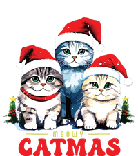 Meowy Catmas Sweater Christmad Meowy Christmas Cat Christmas Canvas