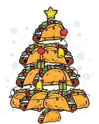 Taco Christmas Tree Xmas Mexican Food Women's V-Neck T-Shirt