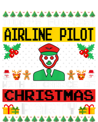 Airline Pilot Christmas Party Airplane Pilot Xmas Ugly Style Funny Gift Sweatshirt