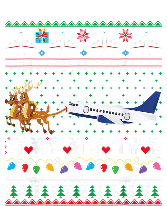 Airplane Christmas Funny Ugly Xmas Sweater Pilot Xmas Gift Sweatshirt