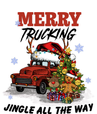 Merry Trucking Jingle All The Way Christmas Sustainable Knit Beanie