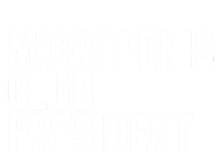 Micropenis Club President Funny Meme Sarcastic Stupid Cringe Women's Knotted Racerback Tank