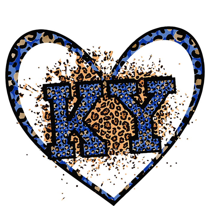 Kentucky Leopard Print KY Pride Kentucky Girl Cute State  T-Shirt