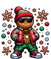 Hip Hop Gingerbread Man Xmas Funny Christmas Full Zip Hoodie