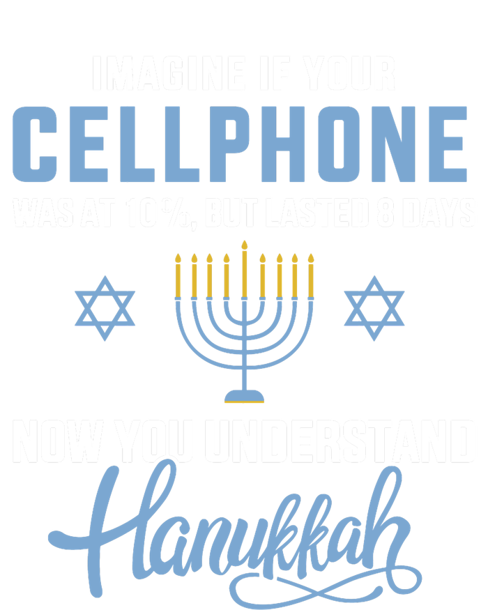 Funny Cellphone 8 Days Understand Jewish Hanukkah Chanukah Womens Funnel Neck Pullover Hood