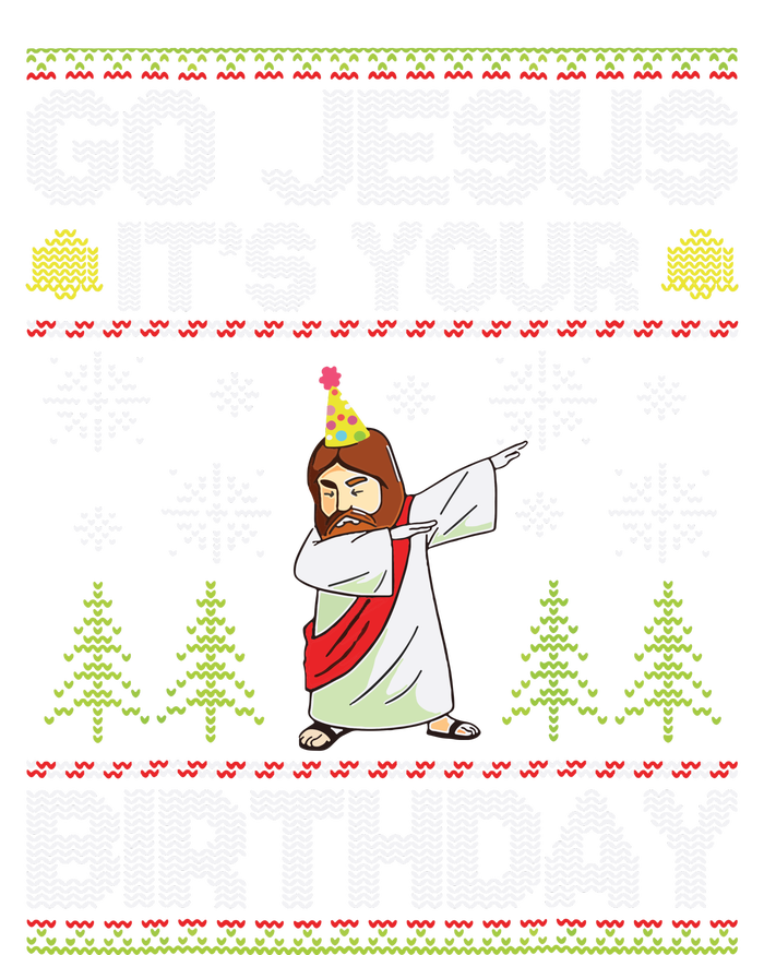 Go Jesus Its Your Birthday Ugly Christmas Sweater Funny Tank Top