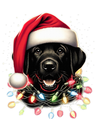 Black Lab Labrador Christmas Tree Light Pajama Dog Xmas  Tall Hoodie