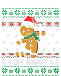 Gingerbread Man Cookie Ugly Sweater Oh Snap Christmas Mesh Reversible Basketball Jersey Tank