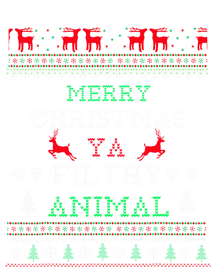 Merry Christmas Animal Filthy Ya Xmas Pajama Family Matching  Tank Top