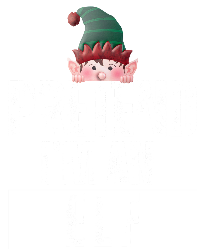 Pretend IM An Elf Funny Christmas Infant Baby Jersey Bodysuit