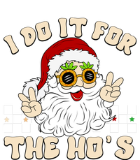 I Do It For The Hos Hippy Peace Santa Claus Christmas Hoodie