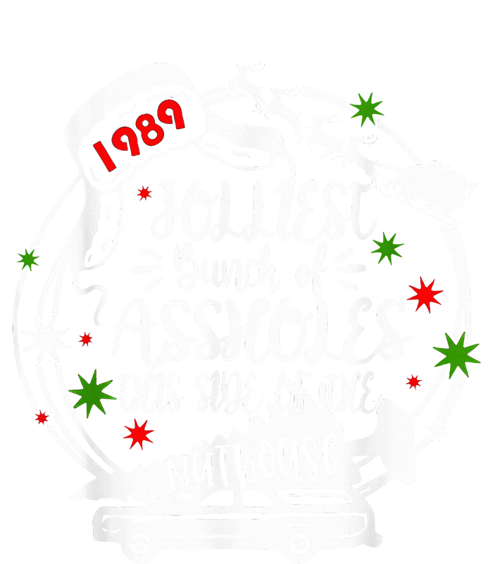 Jolliest Bunch Of Assholes This Side Of The Nut House Xmas  Ladies Essential Tank