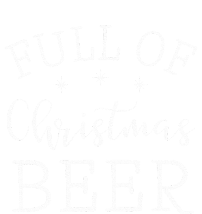 Full Of Christmas Beer And Christmas Cheer Couple Matching  T-Shirt