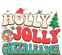 Holly Xmas Jolly Funny Christmas Cheerleader Disco Balls  T-Shirt