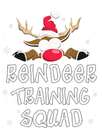 Christmas Running Reindeer Runner Training Squad Team Gifts  Women's Tri-Blend 3/4-Sleeve Raglan Shirt