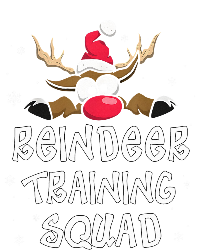 Christmas Running Reindeer Runner Training Squad Team Gifts  Women's Tri-Blend 3/4-Sleeve Raglan Shirt