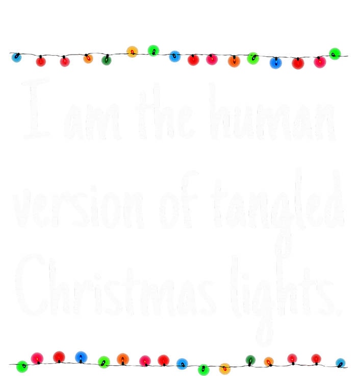 I Am The Human Version Of Tangled Christmas Lights  Daily Commute Backpack