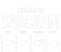 Funny Chance Of Sarcasm Weather Forecast Sarcastic Humor  Bumper Sticker