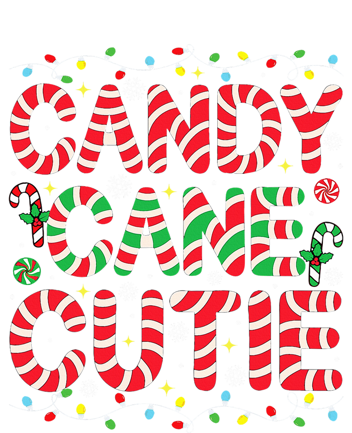 Funny Christmas Candy Cane Lover Crew Xmas Candy Cane Cutie  Kids Hoodie