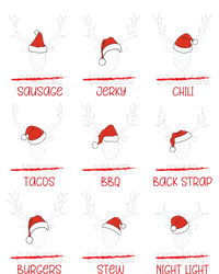 Funny Christmas Deer Hunters All of Santa's Reindeer Adults  Performance Fleece Hoodie