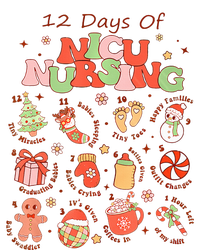 12 Days Of NICU Unit Nursing Funny NICU Nurse Christmas  T-Shirt