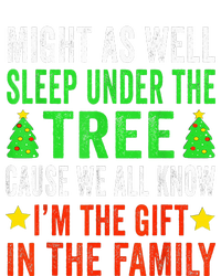 Might As Well Sleep Under The Tree Funny Christmas Family  Kids T-Shirt