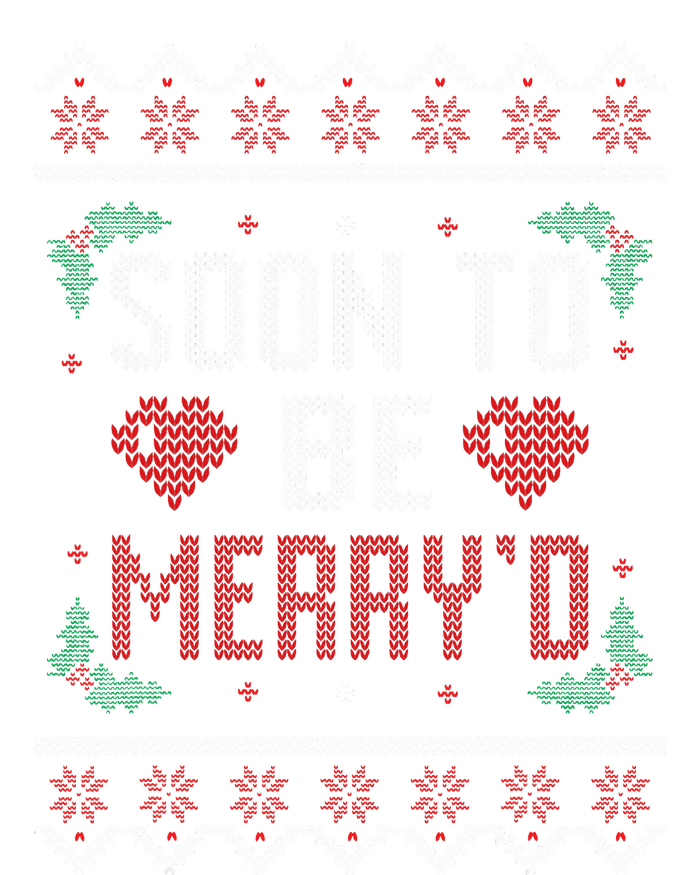 Soon to be Married Merry'd Christmas Bride and Groom Couples  Tall T-Shirt