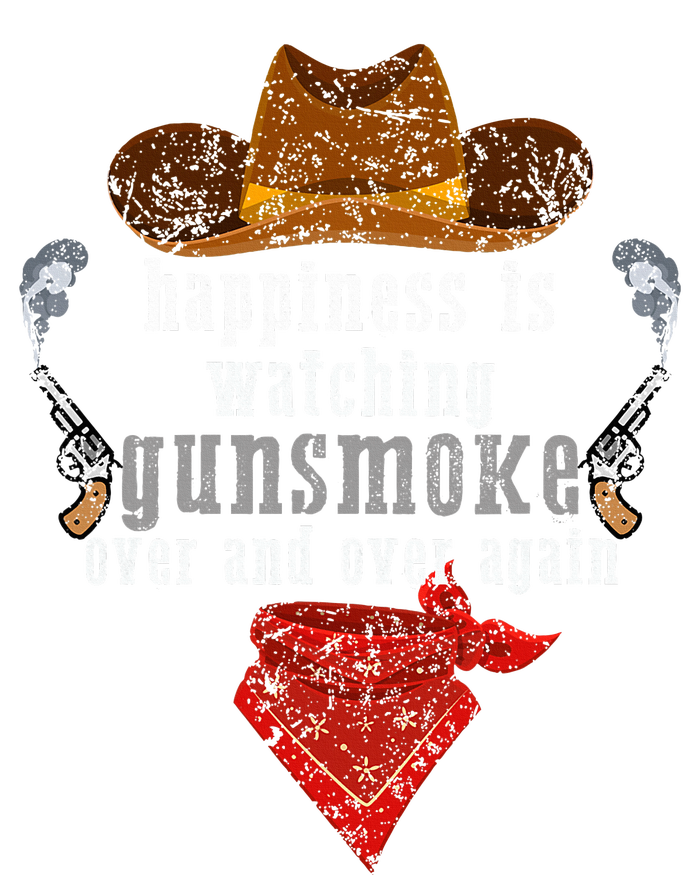 Happiness Is Watching Gunsmoke Over And Over Again Cowboys  Sustainable Bucket Hat