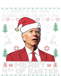 Merry 4th Of Easter Funny Joe Biden Sweater Ugly Christmas Sustainable Knit Beanie