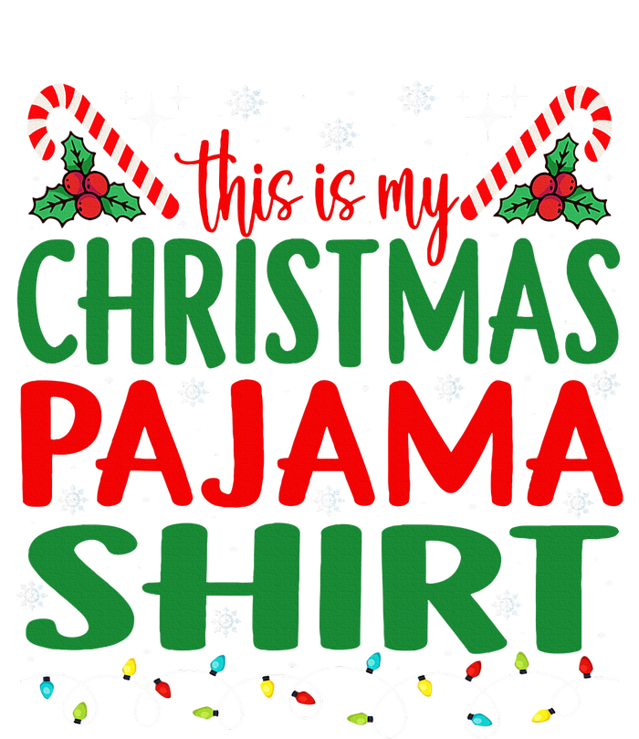 This Is My Christmas Pajamas Funny Xmas  Sustainable Beanie